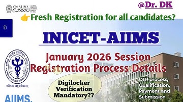 Nieuw registratieformulier en -proces van INICET | INICET-examen november 2025