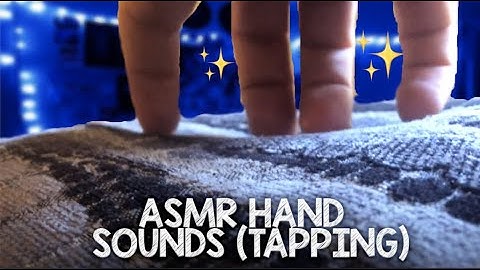 lofi tapping asmr hand sounds |ASMR: Lofi build up tapping assortment (camera tapping/no talking)