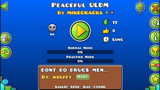 Peaceful ULDM