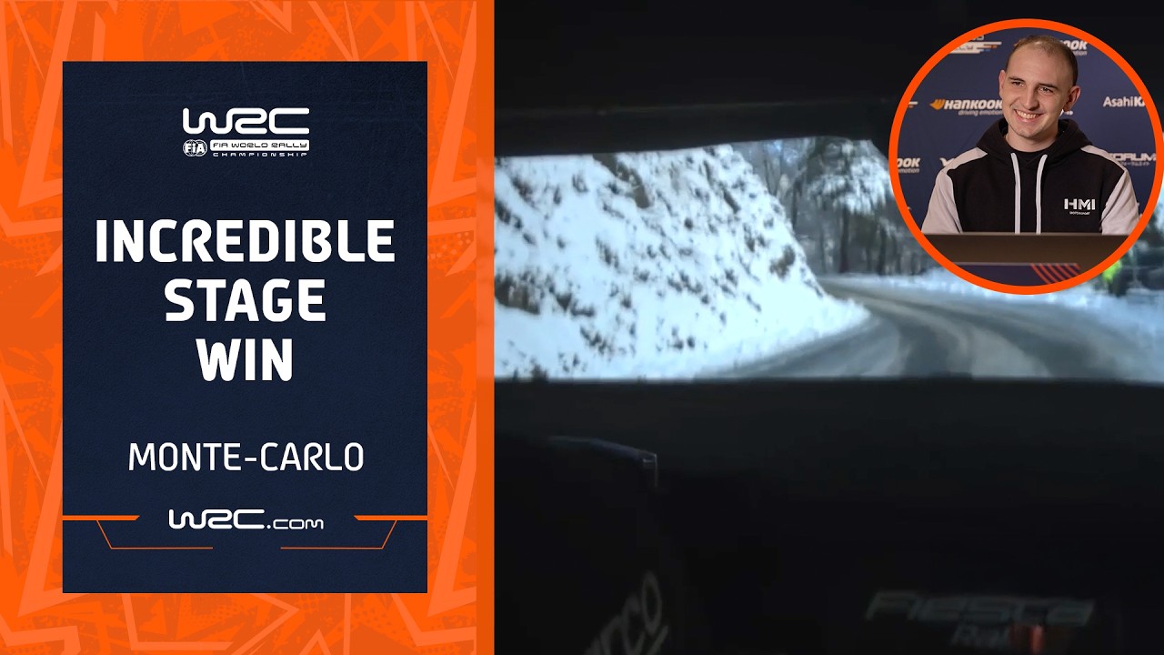 Matteo Fontana Explains His Incredible Rally3 Stage Win | WRC Rallye Monte-Carlo 2026