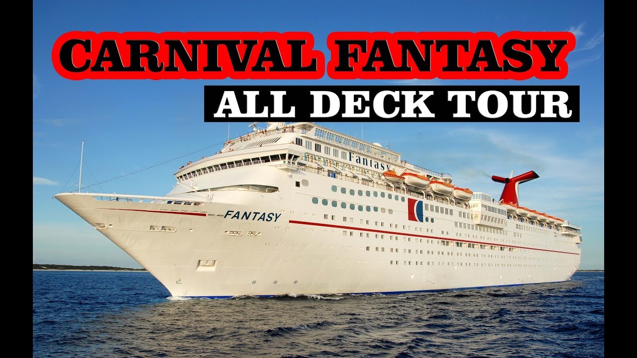 Carnival Fantasy All Deck Tour