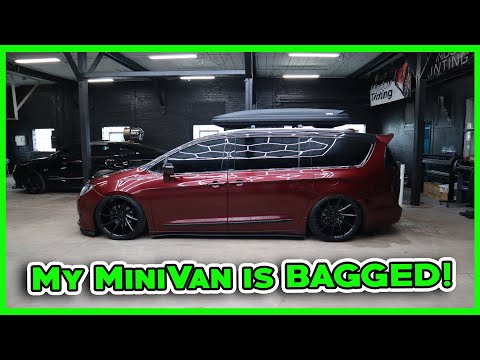 My Chrysler Pacifica MiniVan is Bagged with Airlift Performance Air Suspension