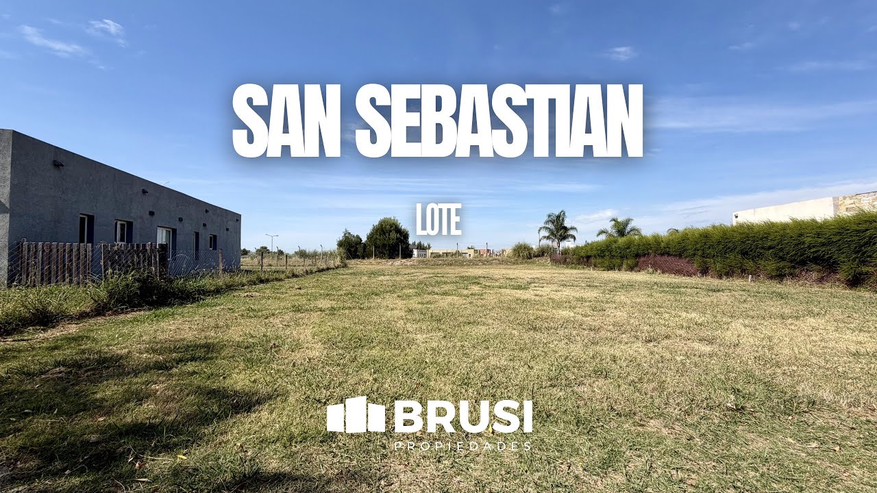 VENTA LOTE EN SAN SEBASTIÁN 