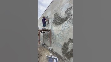 Vẽ tranh tường 4D xi măng đỉnh cao