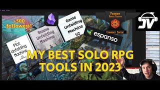 My BEST SOLO RPG tools in 2023! (overview video!) screenshot 1