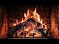 Rustic Fireplace 4K with Crackling Logs in Cozy Ambience for Deep Sleep and Soothing Atmosphere