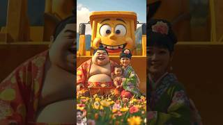 Evolution Of Baby Car Attack On Sumo Wrestler With Family Cds02