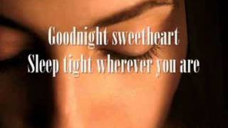 Goodnight sweetheart "David Kersh" With lyrics screenshot 2