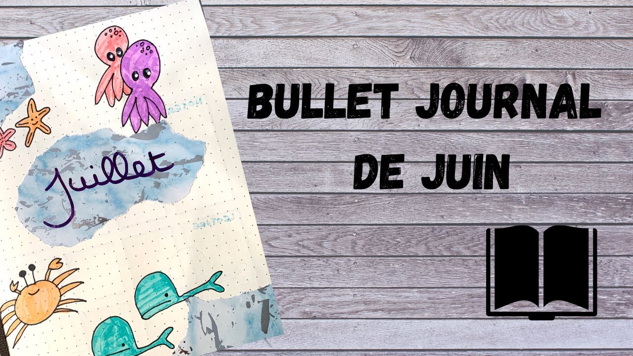 PLAN WITH ME - Bullet Journal de Juillet 2020 - YouTube