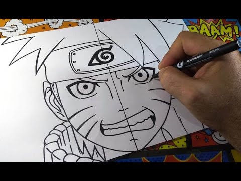 COMO DESENHAR QUALQUER PERSONAGEM DE NARUTO 