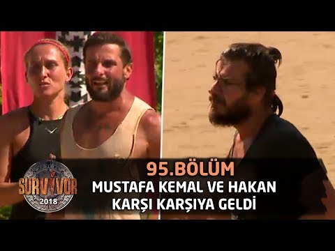 Survivor 2018 | 95.Bölüm | Oyun Alanında Ortalık Karıştı! Mustafa Kemal ve Hakan Karşı Karşıya Geldi