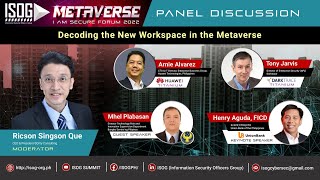 JUNE 23 PANEL DISCUSSION Part 1 - DECODING THE NEW WORKSPACE IN THE METAVERSE