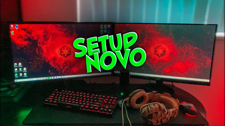 MEU NOVO SETUP GAMER !!!!