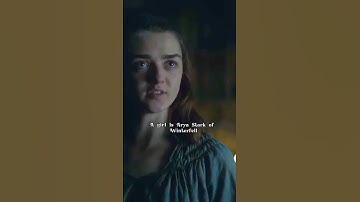 You Told Her To Kill Me? Yes But Here You Are And There She Is|Arya & Jaqen H