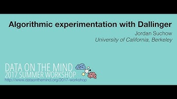 [Data on the Mind 2017] Algorithmic experimentation with Dallinger