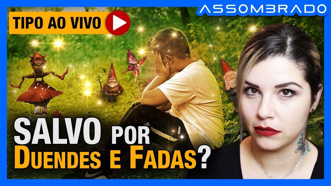 EM UMA BRINCADEIRA DE PIQUE-ESCONDE ELE SE PERDEU NA MATA, MAS FADAS E DUENDES O AJUDARAM