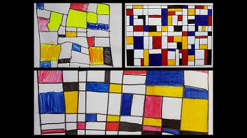 Paint Like Piet Mondrian!