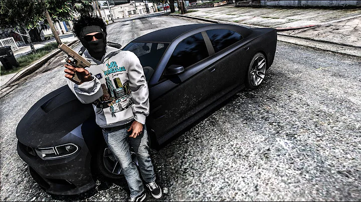 Bouncing out front lines in their hood in GTA 5 RP!