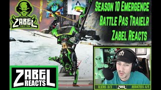 Apex Legends: Emergence Battle Pass Trailer | Zabel Reacts