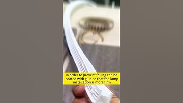 The silicone lamp #lightstrip #linearlight #settings #process #lighting #youtubeshorts