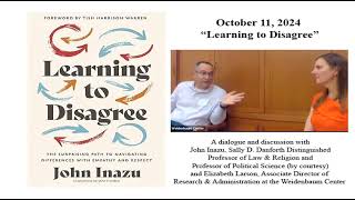 October 11 Learning to Disagree Book Dialogue & Discussion_audio file