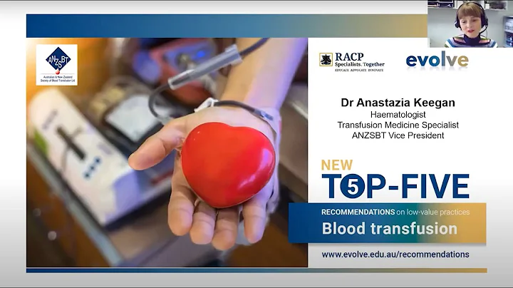 Make it count: Choose every blood product for transfusion wisely