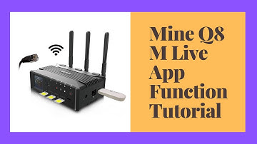 Your 4G Live Streaming Encoder: Mine Q8 ～Tutorial 3 Study M Live App