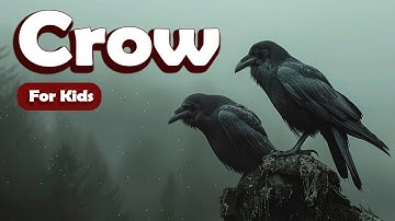 Crow for Kids | Learn About Wild Animals for Kids
