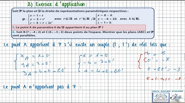 #DELTA,# Représentation paramétrique,#Terminale S