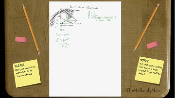 Vector Statics - Dot Product - Example