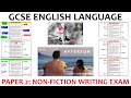 2024 eduqas paper 2 writing exam walkthrough  gcse english language