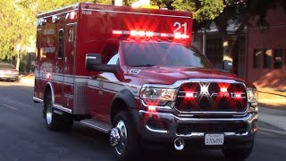LAFD Hazmat & Rescue 21 responding