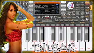 DILBAR Song on ORG app || ORG 2022 || Instrumental Mobile Piano || @pianoonmobile screenshot 5