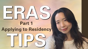 ERAS Tips and Overview | The Pathology Residency Application Process | Part 1