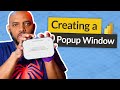 Create a popup window in power bi