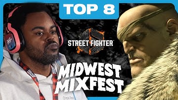 MIDWEST FACEOFF - SF6 TOP 8 (Sagat, Ryu, Dhalsim, Ed) Midwest Mixfest 2025 Street Fighter 6