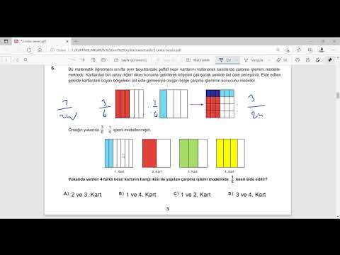 6. Sınıf Matematik Yeni Nesil Sorular ve Detaylı Çözümleri - 2. Ünite
