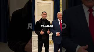 Ronaldo And Donald Trumps Leaked Private White House Talk. Bro Rigged His Own World Cup