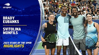 Brady/Eubanks vs. Svitolina/Monfils Full Match | Stars of the Open | 2023 US Open