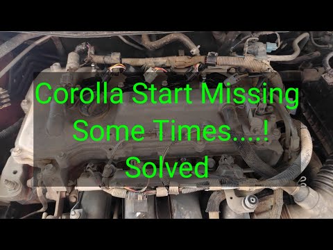 Code P219A Air fuel Ratio imbalance Solved...! Clyinder Misfire Corolla Start Missing some times..