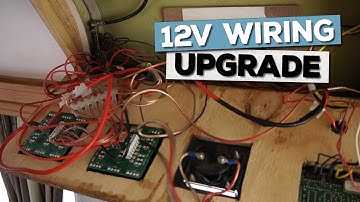 Install 12v Switch Panel, LED Lights and USB Ports.