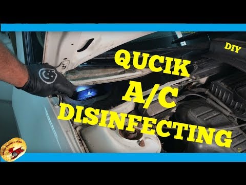 SIMPLE Way To DISINFECT a Car&rsquo;s AIR CONDITIONING