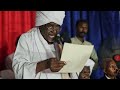 جانب من توقيع إتفاقية العفو من قبيلة البديرية والشويحات مع قبيلة الهدندوة العفو من اهل المرحوم