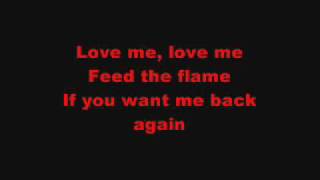 Video thumbnail of "Hilary Duff Play With Fire lyrics"