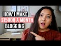 How I Make Over $15000 A Month Blogging (2023)