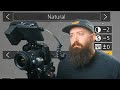 GH5 Color Profile Settings // GH5 Settings and IRE Levels for V-Log L, Cine-D and Natural Profiles