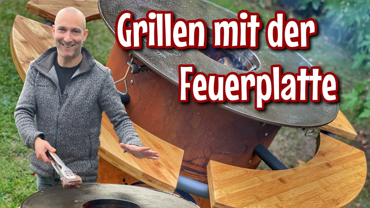Grillen auf der Feuerplatte - der Moesta Bandit im Test - Westmünsterland BBQ