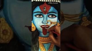 Maa Kali Drawing🌺#shorts #painting #drawing #kali #art #youtubeshorts #viral #maakali