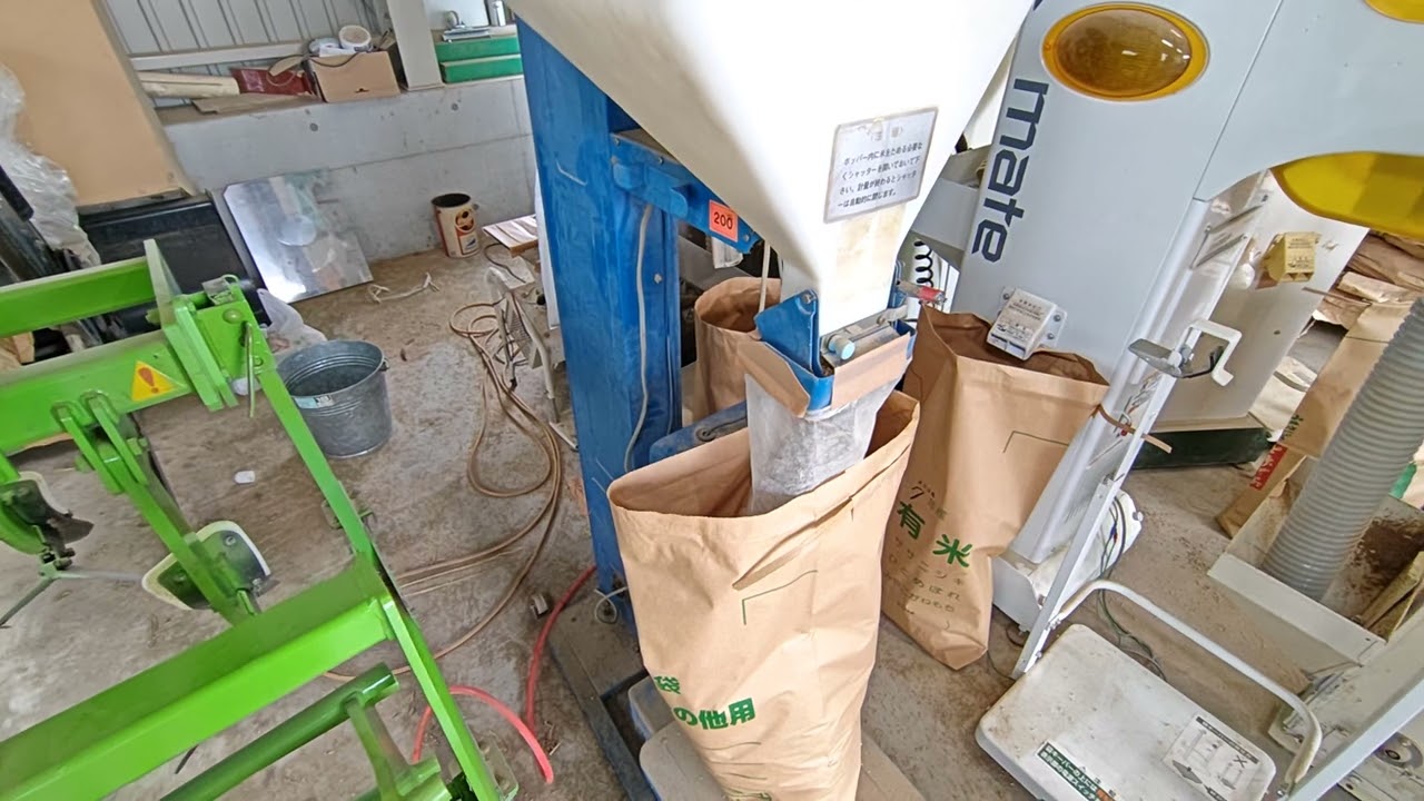 2025年　籾摺りライン紹介動画。改良編