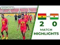 GHANA VS NIGER(2-0)-MATCH HIGHLIGHTS & ALL GOALS-INTERNATIONAL FRIENDLY(UNDER 17)